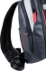 Рюкзак слинг Piquadro Urban CA6801UB00/GRN серый/черный натур.кожа