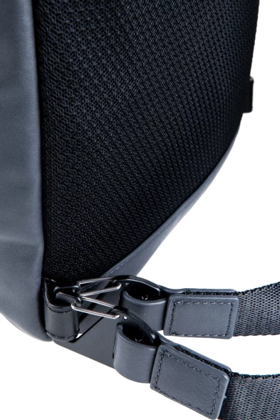 Рюкзак слинг Piquadro Urban CA6801UB00/GRN серый/черный натур.кожа