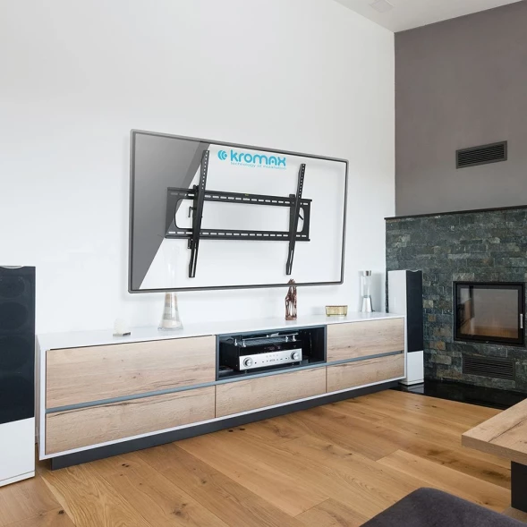Кронштейн для телевизора Kromax STAR PRO-112 черный 55&amp;quot;-100&amp;quot; макс.103кг настенный наклон