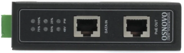 Инжектор PoE Osnovo Midspan-1/903G 10/100/1000BASE-T 90Вт 12-57В(DC)