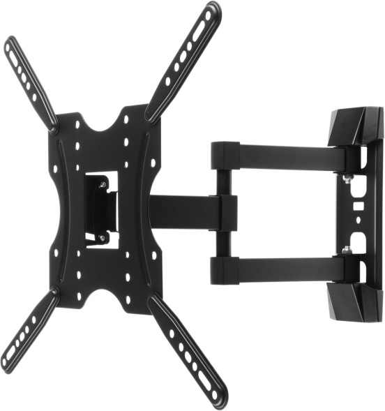Кронштейн для телевизора Ultramounts UM904 черный 32&amp;quot;-55&amp;quot; макс.30кг настенный поворотно-выдвижной и наклонный