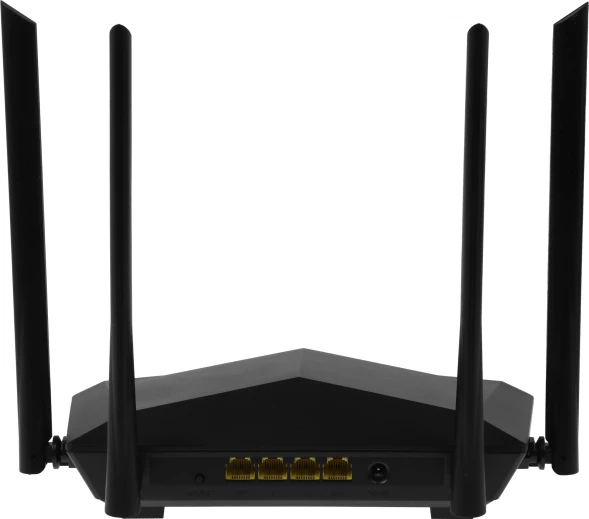 Роутер беспроводной Tenda AC6 AC1200 10/100BASE-TX черный