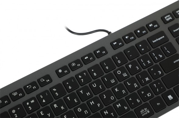 Клавиатура A4Tech Fstyler FX50 серый USB slim Multimedia (FX50 GREY)