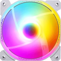 Вентилятор для корпуса Formula Cosmic 14WH FR RGB 140х140x25 белый 3-pin 4-pin (Molex) 22дБ Ret
