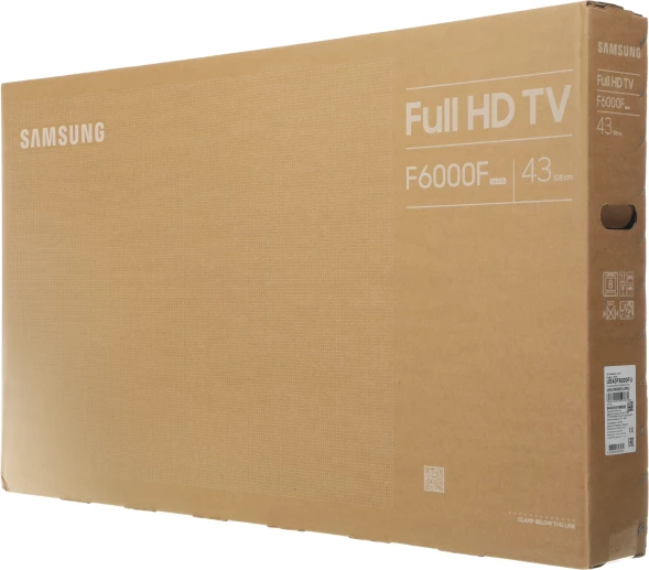 Телевизор LED Samsung 43&amp;quot; UE43F6000FUXRU черный FULL HD 60Hz DVB-T2 DVB-C DVB-S2 USB WiFi Smart TV