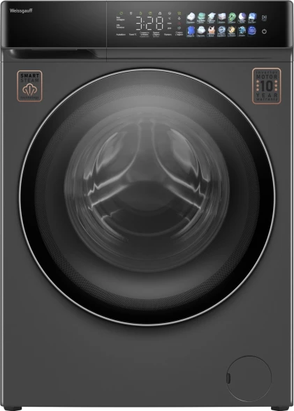 Стиральная машина Weissgauff WM 996 Autodose Inverter Touch загр.фронтальная макс.:11кг темно-серый