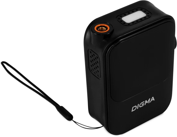 Автомобильный компрессор Digma QBK-120B шланг 0.2м