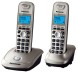 Р/Телефон Dect Panasonic KX-TG2512RUN платиновый (труб. в компл.:2шт) АОН