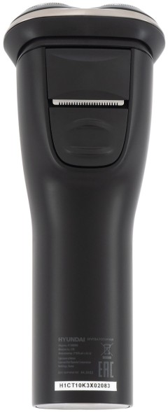 Бритва роторная Hyundai H-SH8090 реж.эл.:3 питан.:аккум. черный/золотистый
