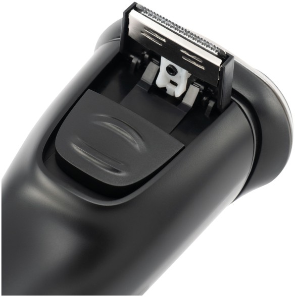 Бритва роторная Hyundai H-SH8090 реж.эл.:3 питан.:аккум. черный/золотистый