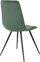 Стул для дома Бюрократ CH-K1_4 комплект 4шт зеленый Holland 30 металл черный на ножках (CH-K1_1/HL30_4)