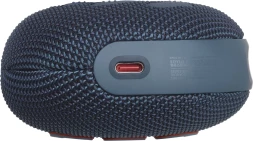 Колонка порт. JBL Clip 5 синий 7W 1.0 BT 10м 1400mAh (JBLCLIP5BLU)