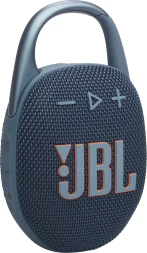 Колонка порт. JBL Clip 5 синий 7W 1.0 BT 10м 1400mAh (JBLCLIP5BLU)