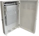 Шкаф коммутационный Lanmaster (TWT-CBVRT-5U-6X7-GY) настенный 5U 650x250мм пер.дв.металл направл.под винты 68кг серый 505мм 741мм IP20 сталь