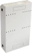 Шкаф коммутационный Lanmaster (TWT-CBVRT-5U-6X7-GY) настенный 5U 650x250мм пер.дв.металл направл.под винты 68кг серый 505мм 741мм IP20 сталь