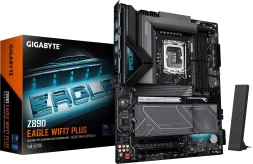 Материнская плата Gigabyte Z890 EAGLE WIFI7 PLUS Soc-1851 Intel Z890 ATX AC`97 8ch(7.1) 2.5Gg RAID+DP