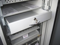 Ящик выдвижной для документации ЦМО ТСВ-Д-2U.450 2U 19&amp;quot; 450мм серый (упак.:1шт)