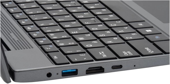 Ноутбук IRU Tactio 15PHC Ryzen 5 7430U 16Gb SSD512Gb AMD Radeon Graphics 15.6&amp;quot; IPS FHD (1920x1080) Windows 11 Pro Multi Language black WiFi BT Cam (2046012)