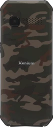Мобильный телефон XENIUM X300 зеленый моноблок 2Sim 2.8&amp;quot; 240x320 Nucleus 0.3Mpix GSM900/1800 MP3 FM microSD max32Gb
