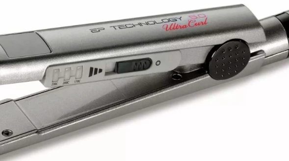 Выпрямитель Babyliss Pro BAB2071EPE 40Вт серебристый макс.темп.:230С покрытие:титаново-керам.