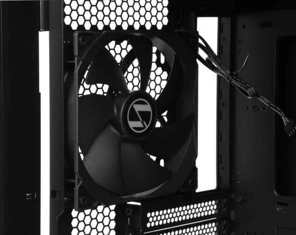 Корпус Lian-Li Lancool III черный без БП ATX 10x120mm 3x140mm 2xUSB3.0 audio bott PSU