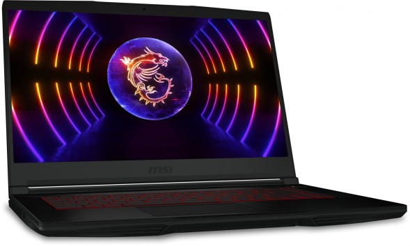 Ноутбук MSI GF63 Thin 12UCX-1037XRU Core i5 12450H 16Gb SSD256Gb NVIDIA GeForce RTX 2050 4Gb 15.6&amp;quot; IPS FHD (1920x1080) Free DOS black WiFi BT Cam (9S7-16R821-1037)
