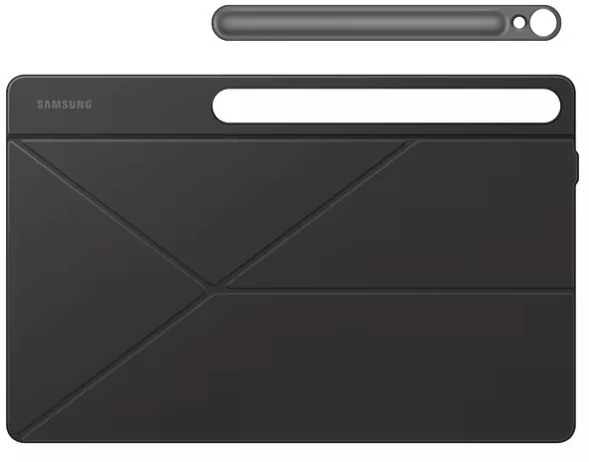 Чехол Samsung для Samsung Galaxy Tab S10 FE+ Smart Book Cover поликарбонат/полиуретан черный (EF-BX620PBEGRU)