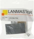Соединитель Lanmaster LAN-CNB-STP5E (упак.:1шт) 1м серебристый