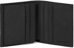 Чехол для кредитных карт Piquadro Black Square PP1518B3R/N черный натур.кожа