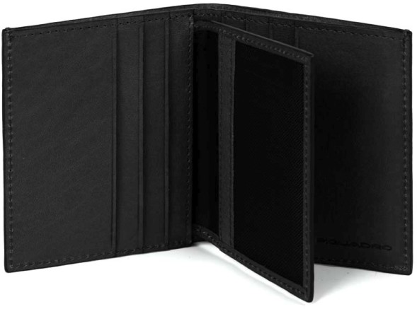 Чехол для кредитных карт Piquadro Black Square PP1518B3R/N черный натур.кожа