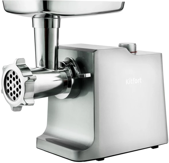 Мясорубка Kitfort KT-2108 1800Вт серебристый