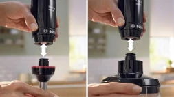 Блендер погружной Bosch MSM4B620 1000Вт черный