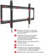 Кронштейн для телевизора Arm Media PT-100 черный 55&amp;quot;-100&amp;quot; макс.80кг настенный фиксированный