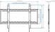 Кронштейн для телевизора Arm Media PT-100 черный 55&amp;quot;-100&amp;quot; макс.80кг настенный фиксированный