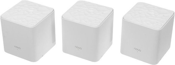 Роутер беспроводной Tenda NOVA MW3 (MW3(3-PACK)) AC1200 10/100BASE-TX белый (упак.:3шт)