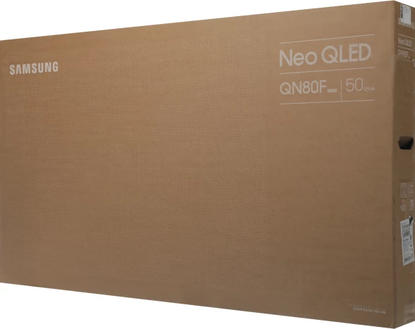 Телевизор QLED Samsung 50&amp;quot; QE50QN80FAUXRU черный титан/черный 4K Ultra HD 60Hz DVB-T2 DVB-C DVB-S2 USB WiFi Smart TV