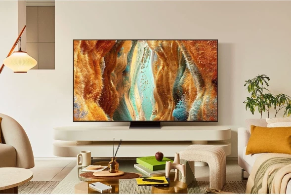Телевизор QLED Samsung 55&amp;quot; QE55QN70FAUXRU Series 7 черный 4K Ultra HD 120Hz DVB-T2 DVB-C DVB-S2 USB WiFi Smart TV