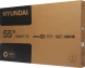 Телевизор LED Hyundai 55&amp;quot; H-LED55BU7012 YaOS Frameless черный/черный 4K Ultra HD 60Hz DVB-T DVB-T2 DVB-C DVB-S DVB-S2 USB WiFi Smart TV