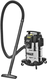 Строительный пылесос DeWalt DXV30SAPTA 750Вт (уборка: сухая/влажная/выдув/сбор воды) серебристый
