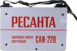 Сварочный аппарат Ресанта САИ-220 инвертор ММА DC 7.8кВт