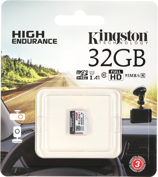 Флеш карта microSDHC 32GB Kingston SDCE/32GB High Endurance w/o adapter
