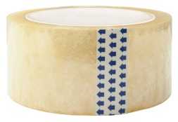 Клейкая лента упаковочная Silwerhof прозрачная шир.50мм дл.66м 45мкм полипропилен