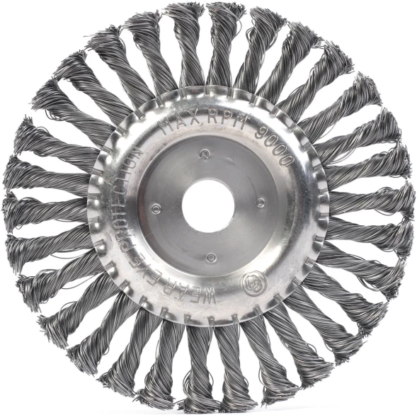 Щетка дисковая Patriot 813010013 d=180мм d(посад.)=22.23мм (угловые шлифмашины) (упак.:1шт)