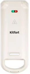 Вафельница Kitfort КТ-1690 700Вт черный/белый