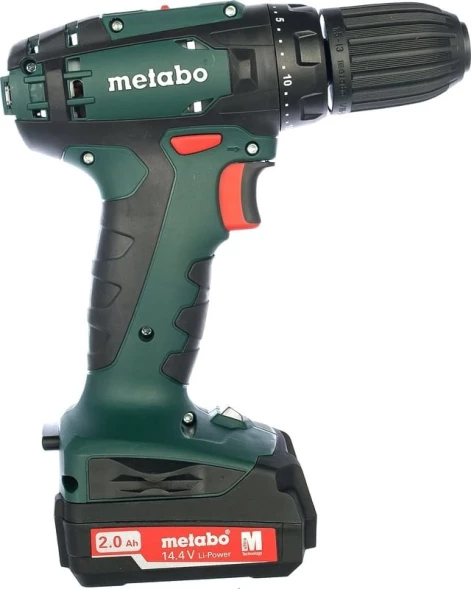 Дрель-шуруповерт Metabo BS 14.4 аккум. патрон:быстрозажимной (кейс в комплекте) (602206540)