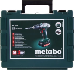 Дрель-шуруповерт Metabo BS 14.4 аккум. патрон:быстрозажимной (кейс в комплекте) (602206540)