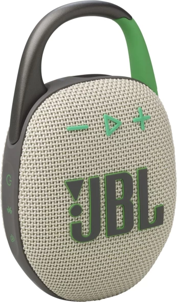 Колонка порт. JBL Clip 5 песочный 7W 1.0 BT 10м 1400mAh