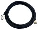 Патч-корд Buro STP 4 пары cat7 CCA molded 3м черный RJ-45 (m)-RJ-45 (m)