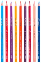 Карандаши цв. Deli EC00310 ColoRun тополь 18цв. коробка/европод.