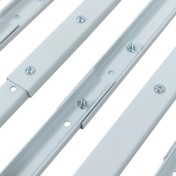 Стойка двухрамная NTSS NTSS-2POR24U/600-1000 24U 538ммx1000мм 730кг серый